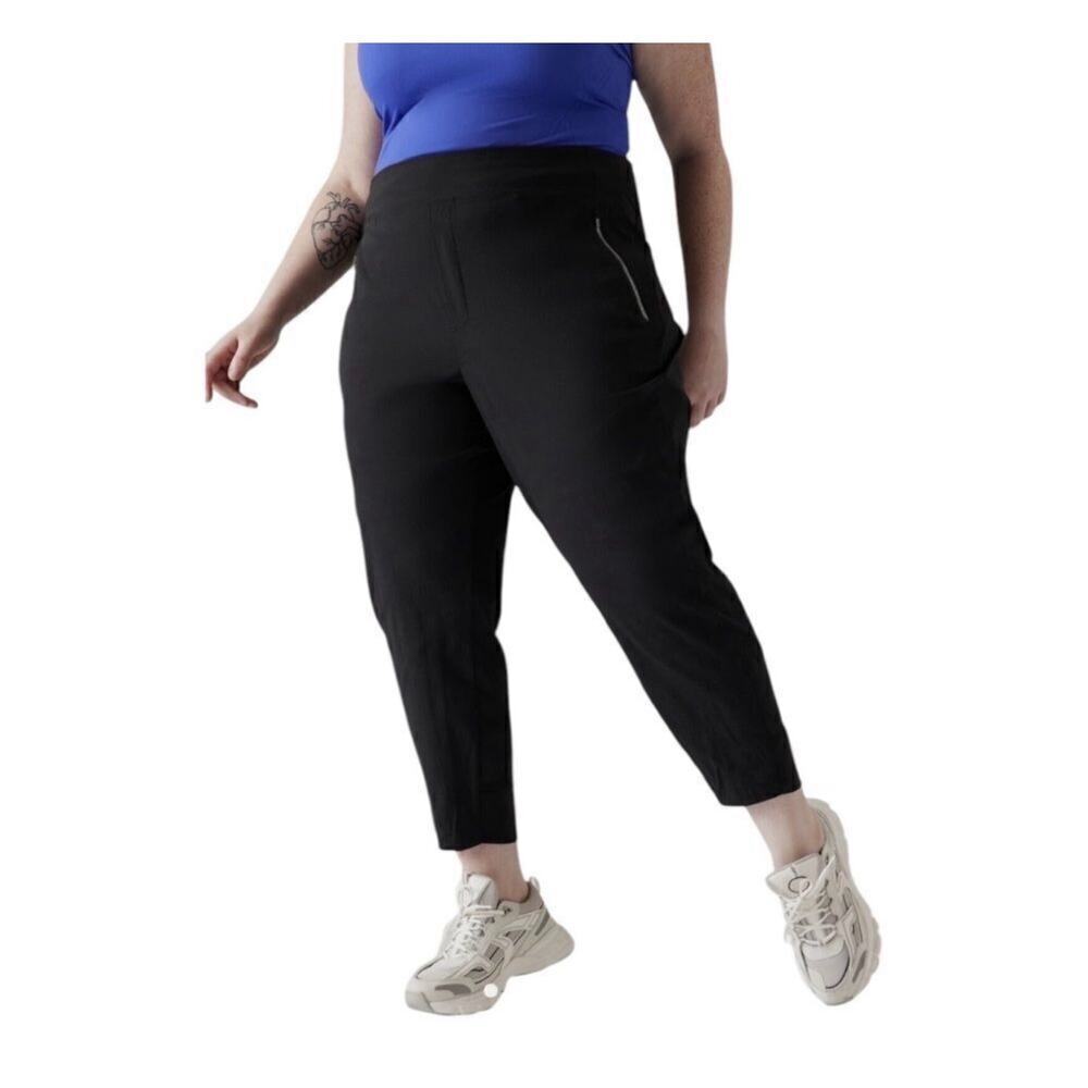 Athleta Womens Trekkie North Jogger Size 16 Black #405726
